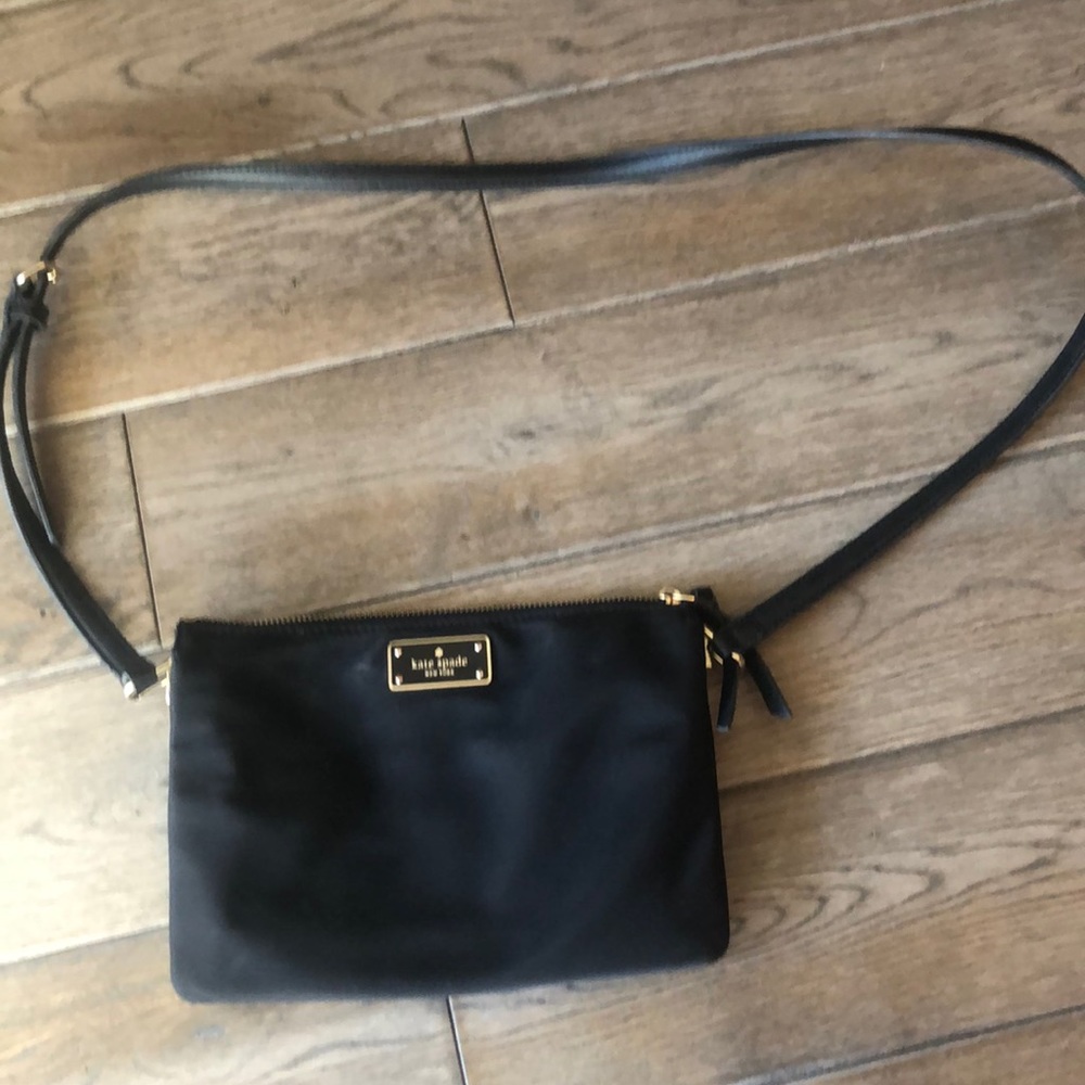 Kate spade black crossbody purse